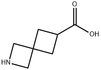 2-azaspiro[3.3]heptane-6-carboxylic acid Struktur