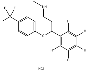 Fluoxetine-D5 hydrochloride Struktur