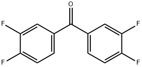 3,3',4,4'-TETRAFLUOROBENZOPHENONE Struktur