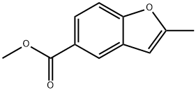 methyl 2-methyl-1-benzofuran-5-carboxylate Struktur