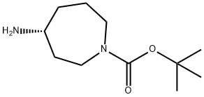 (R)-tert-butyl 4-aMinoazepane-1-carboxylate Struktur