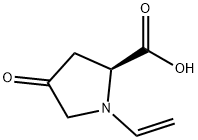 Proline, 1-ethenyl-4-oxo- (9CI) Struktur