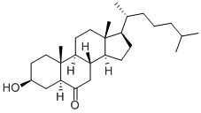 6-KETOCHOLESTANOL Struktur