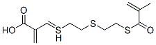 Thiomethacrylic acid S-[2-[2-(2-methylacryloylthio)ethylthio]ethyl] ester Struktur