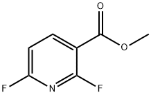 METHYL 2,6-DIFLUORONICOTINATE Struktur