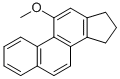 16,17-dihydro-11-methoxy-15H-cyclopenta(a)phenanthrene Struktur