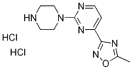 4-(5-Methyl-1,2,4-oxadiazol-3-yl)-2-piperazin-1-ylpyrimidine dihydrochloride Struktur