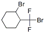 1-bromo-2-(bromodifluoromethyl)cyclohexane Struktur