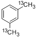 M-XYLENE-ALPHA,ALPHA'-13C2 Struktur