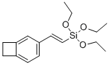 4-[2-(Triethoxysilyl)vinyl]benzocyclobutene Struktur