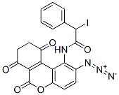 azidoiodophenethylamidosuccinylcymarin Struktur