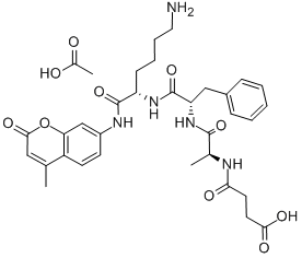 N-SUCCINYL-ALA-PHE-LYS 7-AMIDO-4-METHYLCOUMARIN ACETATE SALT price.