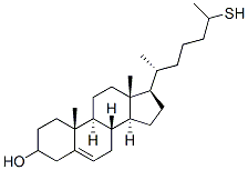 26-thiacholesterol Struktur