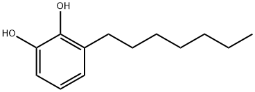 1,2-Benzenediol,3-heptyl-(9CI) Struktur