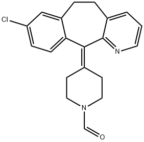 N-ForMyl Desloratadine Struktur