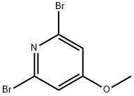 2,6-Dibromo-4-methoxypyridine Struktur