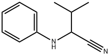 2-ANILINO-3-METHYLBUTANENITRILE Struktur