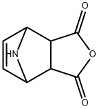 4,5,6,6a-tetrahydro-4,6-Etheno-1H-furo[3,4-c]pyrrole-1,3(3aH)-dione Struktur