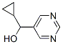 5-Pyrimidinemethanol, alpha-cyclopropyl- (9CI) Struktur