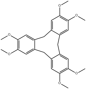 CYCLOTRIVERATRYLENE Struktur