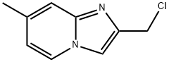 2-(CHLOROMETHYL)-7-METHYLIMIDAZO[1,2-A]PYRIDINE Struktur