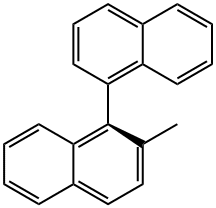 2-Methyl-1,1'-binaphthalene Struktur