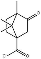 Bicyclo[2.2.1]heptane-1-carbonyl chloride, 4,7,7-trimethyl-3-oxo- (9CI) Struktur