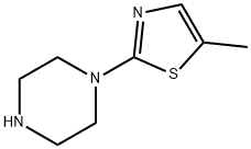 Piperazine, 1-(5-methyl-2-thiazolyl)- (6CI,9CI) Struktur