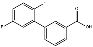 2',5'-Difluoro-[1,1'-biphenyl]-3-carboxylic acid Struktur