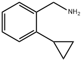 2-Cyclopropylbenzenemethanamine Structure