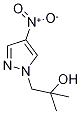 2-Methyl-1-(4-nitro-1H-pyrazol-1-yl)propan-2-ol Struktur