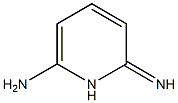 2-Pyridinamine,1,6-dihydro-6-imino-,(E)-(9CI) Struktur