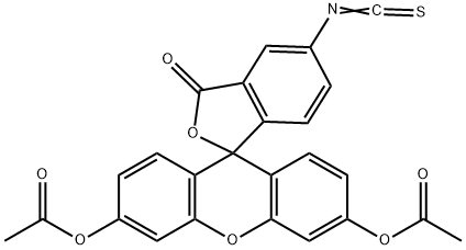 FLUORESCEIN-5-ISOTHIOCYANATE DIACETATE Struktur