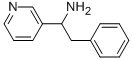 2-phenyl-1-pyridin-3-yl-ethylamine Struktur