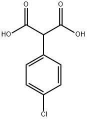 2-(4-chlorophenyl)Malonic acid Struktur