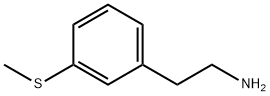 2-(3-(methylthio)phenyl)ethanamine Struktur