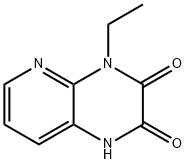 Pyrido[2,3-b]pyrazine-2,3-dione, 4-ethyl-1,4-dihydro- (9CI) Struktur