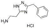 [2-(3-benzyl-1H-1,2,4-triazol-5-yl)ethyl]amine hydrochloride Struktur