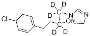 4-(4-Chlorophenyl)-1-imidazol-1-yl-(butan-D5)-2-ol Struktur