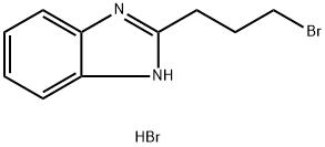 2-(3-Bromo-propyl)-1H-benzoimidazole hydrobromide Struktur