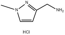 (1-Methyl-1H-pyrazol-3-yl)MethylaMine Struktur