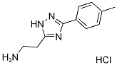 {2-[3-(4-methylphenyl)-1H-1,2,4-triazol-5-yl]ethyl}amine hydrochloride Struktur