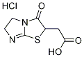 (3-Oxo-2,3,5,6-tetrahydro-imidazo[2,1-b]thiazol-2-yl)-acetic acid hydrochloride Struktur