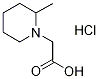 (2-METHYL-PIPERIDIN-1-YL)-ACETIC ACIDHYDROCHLORIDE Struktur