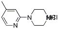 1-(4-Methyl-pyridin-2-yl)-piperazine hydrochloride, 98+% C10H16ClN3, MW: 213.71 Struktur