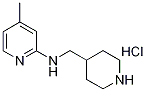 (4-Methyl-pyridin-2-yl)-piperidin-4-ylMethyl-aMine hydrochloride, 98+% C12H20ClN3, MW: 241.76 Struktur