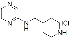 Piperidin-4-ylMethyl-pyrazin-2-yl-aMine hydrochloride, 98+% C10H17ClN4, MW: 228.72 Struktur