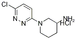 1-(6-Chloro-pyridazin-3-yl)-piperidin-3-ylaMine hydrochloride Struktur