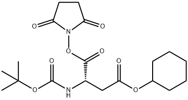 BOC-ASP(OCHEX)-OSU Struktur