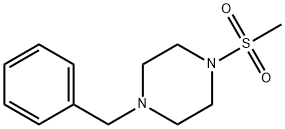 1-Benzyl-4-methanesulfonyl-piperazine Struktur